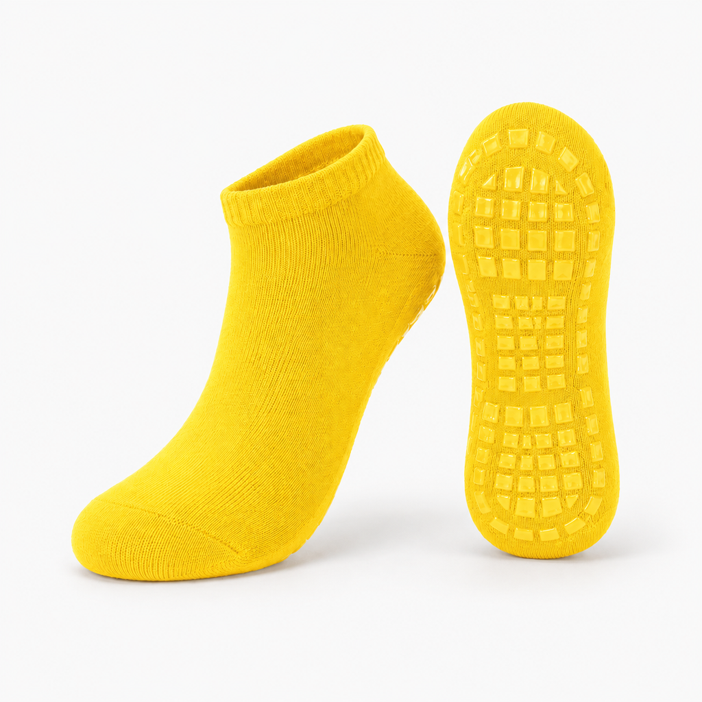 Yellow Non-Slip Garba Socks